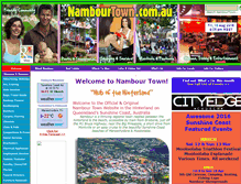 Tablet Screenshot of nambourtown.com.au